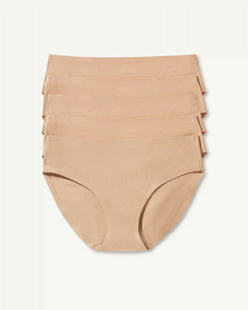SoftForm Cotton Mid-Rise Brief 5-Pack