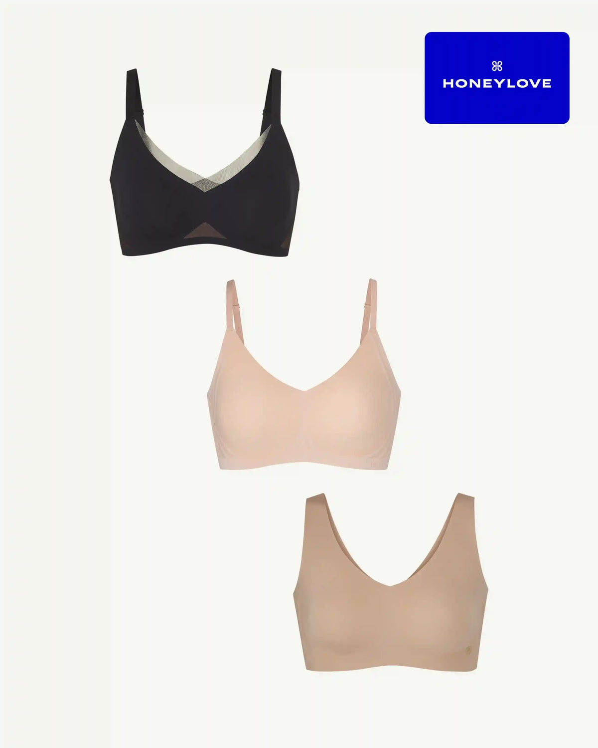 Three Bra Bundle + Free Membership